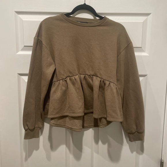 Zara Peplum Sweater - Picture 3 of 5